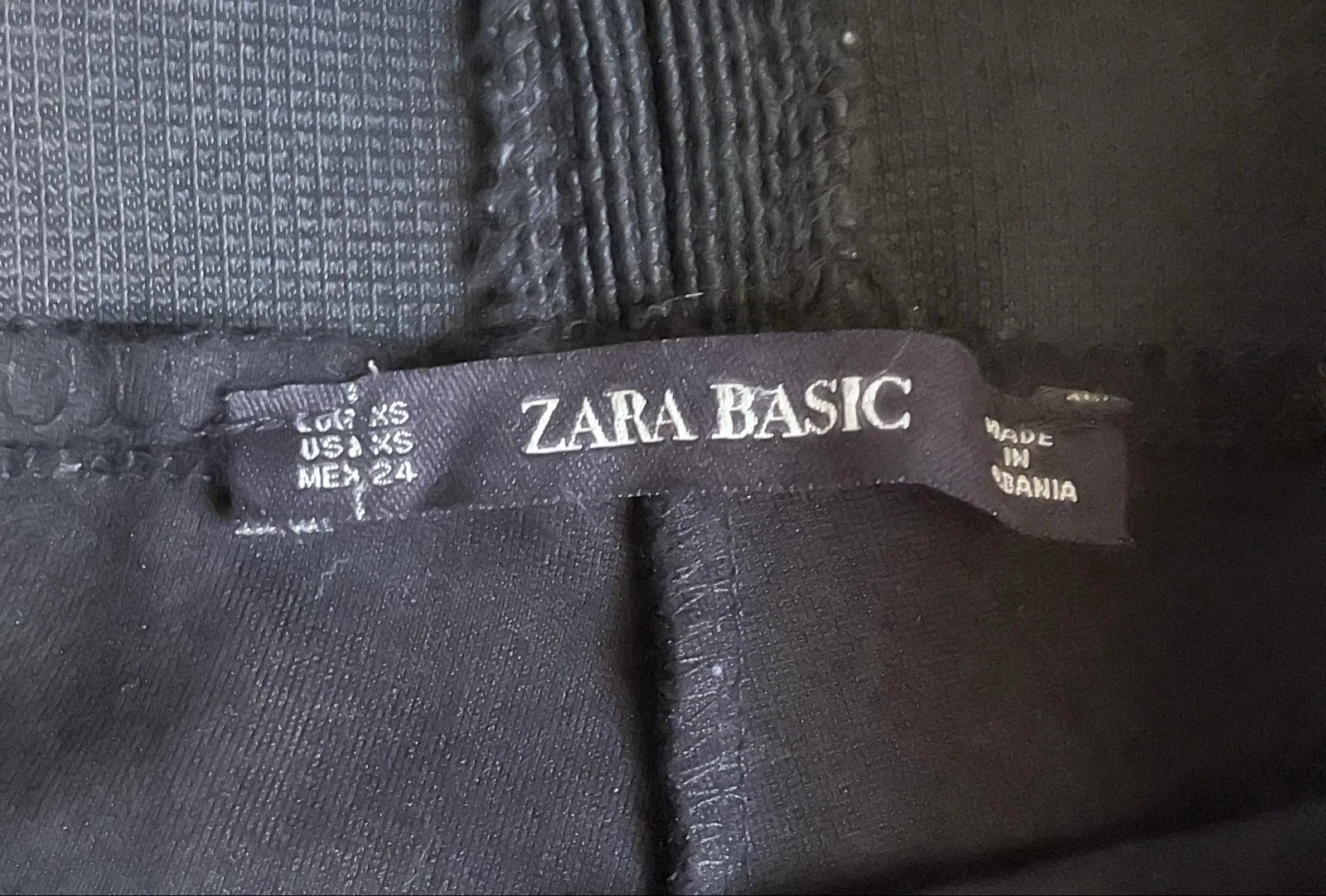 Leggings pretos com faixa lateral Zara – photo 10